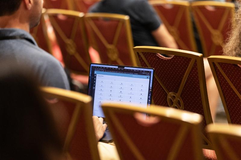 Speaker presenting at RX Connect