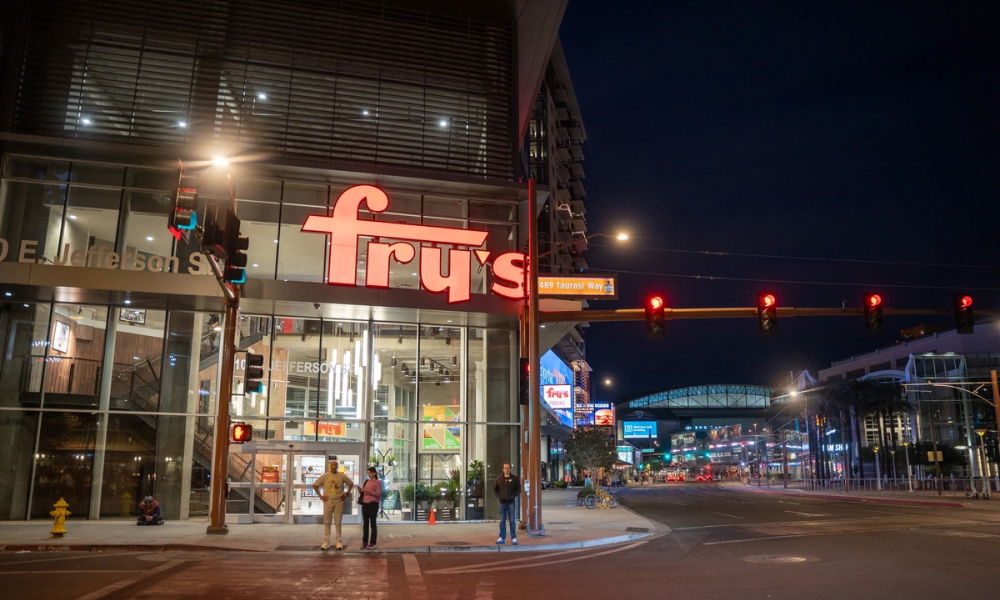 Downtown Phoenix street view